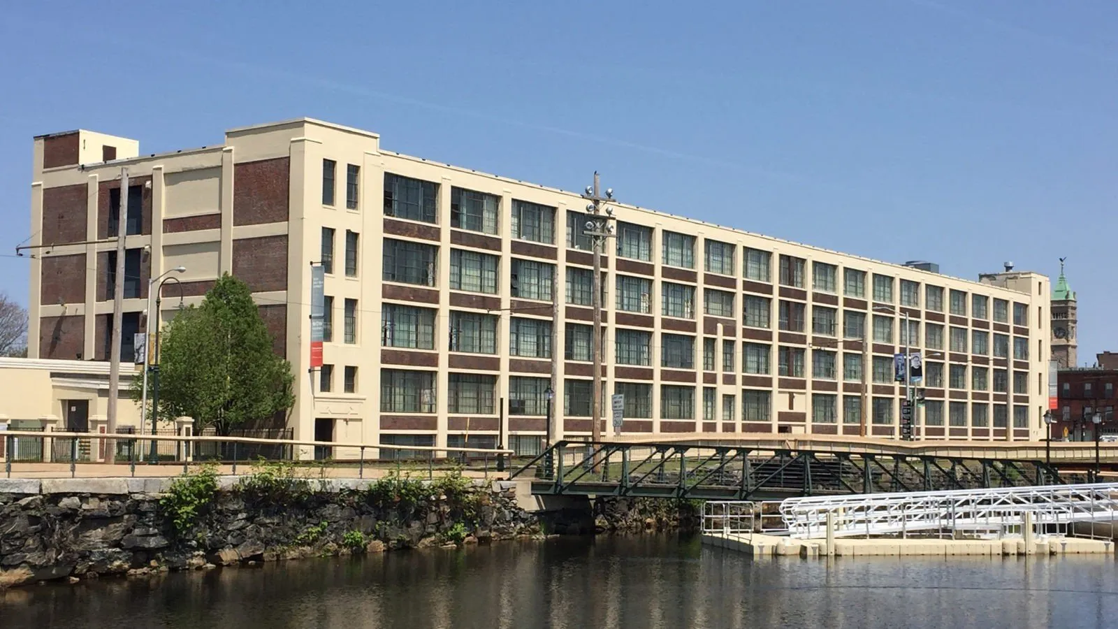 Converted mill building